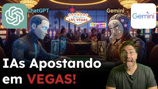 Deu Ruim na Aposta: ChatGPT vs Gemini em Las Vegas