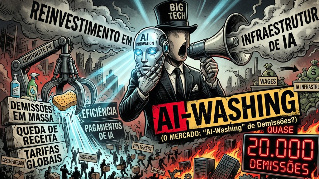 AI-washing: As Empresas Estão Usando a Inteligência Artificial Como Desculpa Para Demissões?