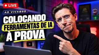 Léo Andrade coloca ferramentas de inteligência artificial à prova ao vivo no “Ao Vivasso #3”