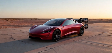 Tesla revela Roadster com propulsores da SpaceX e voo curto
