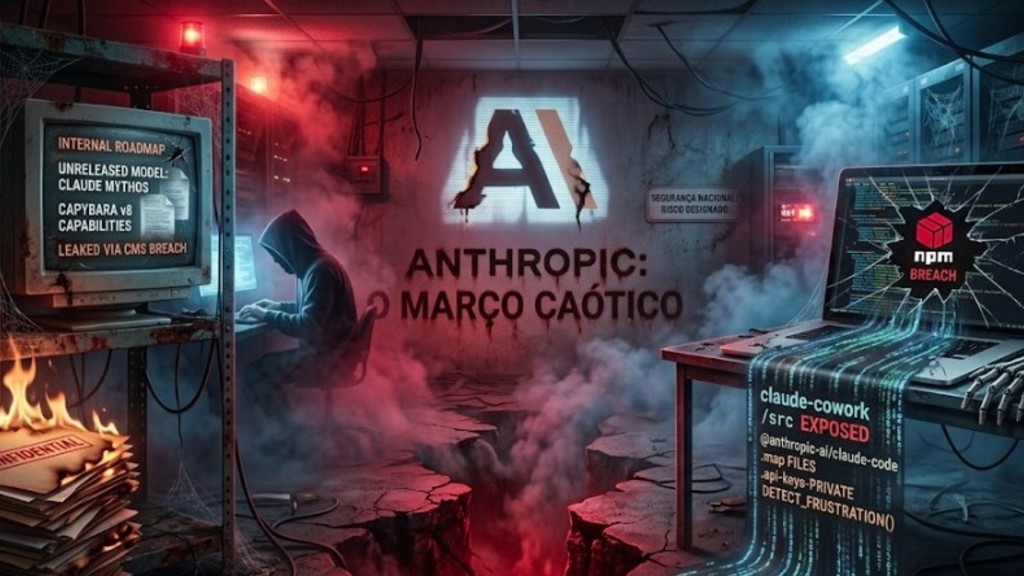 A Tempestade Perfeita na Anthropic: O que os Vazamentos do Claude Mythos e Claude Code Revelam sobre o Futuro da IA